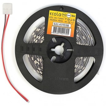 Однотонная светодиодная лента ECOLA LED STRIP PRO P2DD07ESB на катушке 5м Однотонная светодиодная лента ECOLA LED STRIP PRO P2DD07ESB на катушке 5м