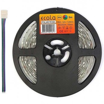 Однотонная светодиодная лента ECOLA LED STRIP PRO P2LW07ESB на катушке 5м Однотонная светодиодная лента ECOLA LED STRIP PRO P2LW07ESB на катушке 5м