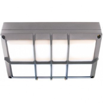 Светильник ECOLA GX53 LED B4158S накладной IP65 матовый Прямоугольник с решеткой алюмин. 2*GX53 Серый 215x135x65 Светильник ECOLA GX53 LED B4158S накладной IP65 матовый Прямоугольник с решеткой алюмин. 2*GX53 Серый 215x135x65