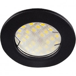 Светильник ECOLA LIGHT MR16 DL92 GU5.3 встр. выпуклый Черный матовый 30x80 (кd74) Светильник ECOLA LIGHT MR16 DL92 GU5.3 встр. выпуклый Черный матовый 30x80 (кd74)