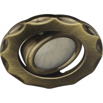 Встраиваемый поворотный светильник ECOLA MR16 DH07 FL1602EFS медь Встраиваемый поворотный светильник ECOLA MR16 DH07 FL1602EFS медь