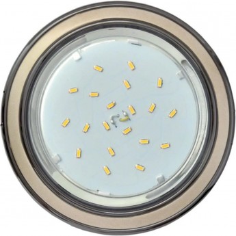 Встраиваемый светильник ECOLA GX53 H4 FO53H4ECB черный хром, жемчуг Встраиваемый светильник ECOLA GX53 H4 FO53H4ECB черный хром, жемчуг