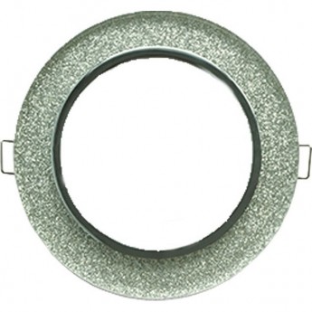 Встраиваемый светильник ECOLA GX53 H4 GLASS FS53RNECH хром