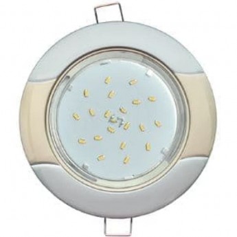 Встраиваемый светильник ECOLA GX53 H4 FT71H4ECB серебро, жемчуг Встраиваемый светильник ECOLA GX53 H4 FT71H4ECB серебро, жемчуг