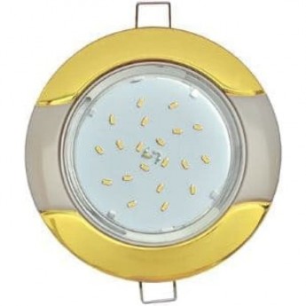 Встраиваемый светильник ECOLA GX53 H4 FV71H4ECB золото, жемчуг Встраиваемый светильник ECOLA GX53 H4 FV71H4ECB золото, жемчуг