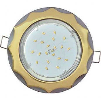 Встраиваемый светильник ECOLA GX53 H4 FV81H4ECB золото, жемчуг Встраиваемый светильник ECOLA GX53 H4 FV81H4ECB золото, жемчуг